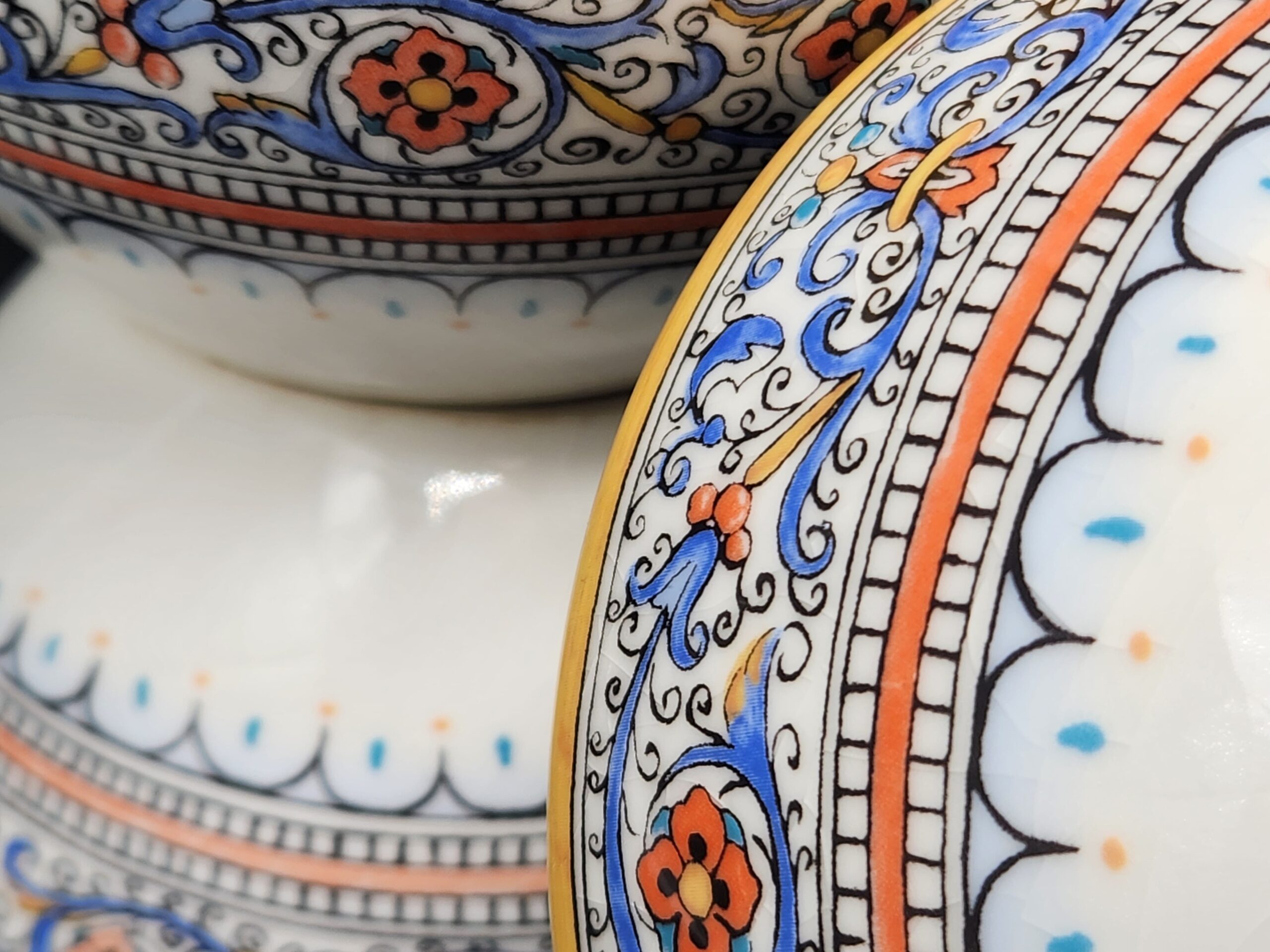 World Market Portugal Porto Cereal Soup Bowl Set of 5 - Image 2
