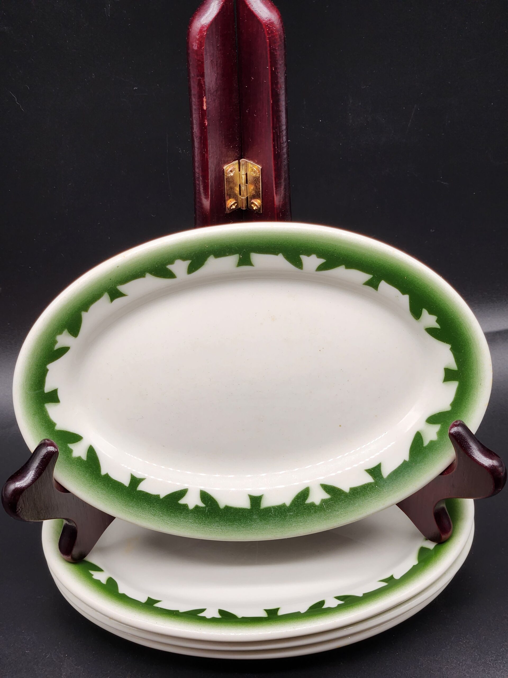 Vintage Jackson China Restaurant Ware Oval Mini-Platters - Set of 4