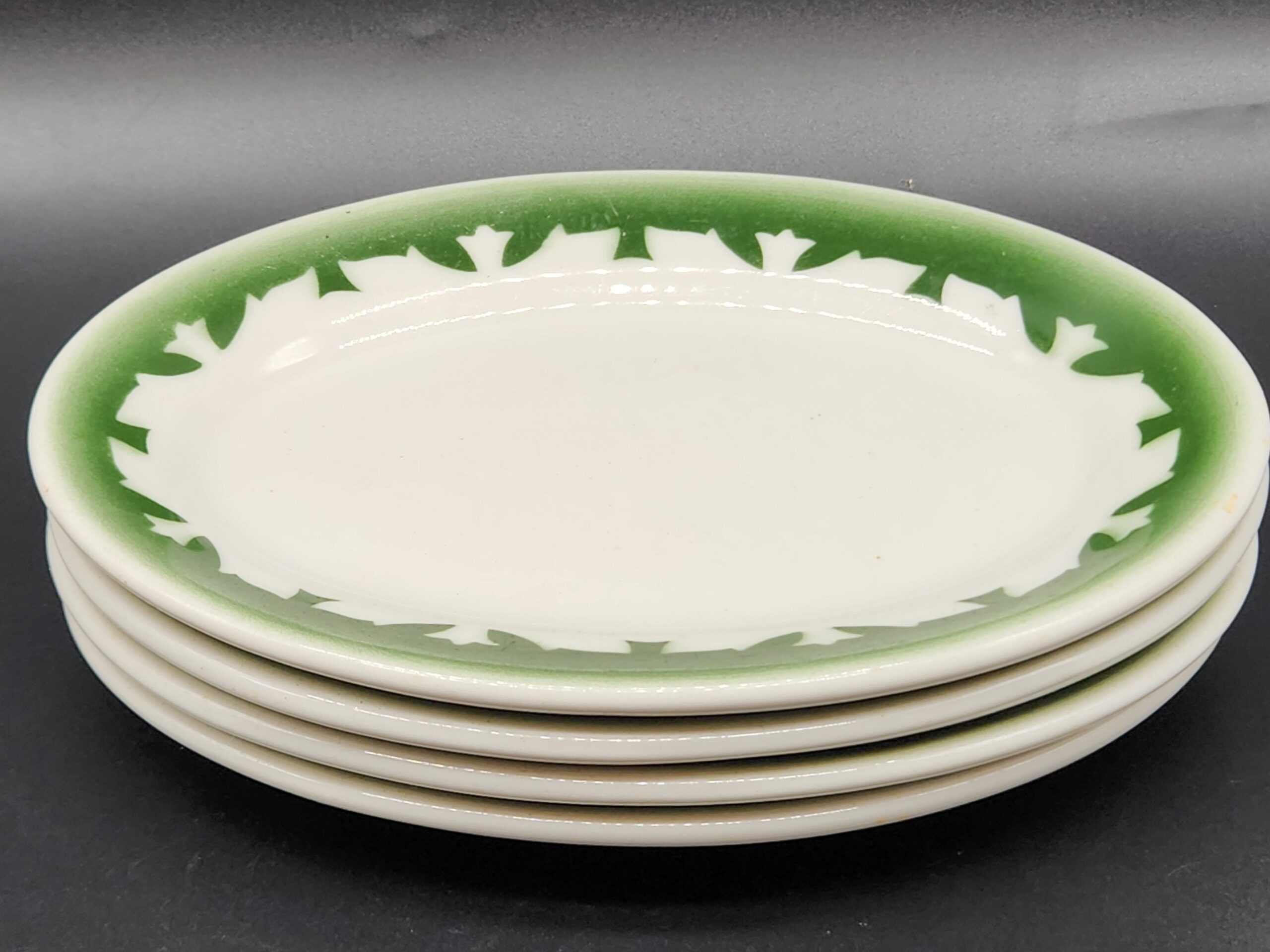 Vintage Jackson China Restaurant Ware Oval Mini-Platters - Set of 4 - Image 4
