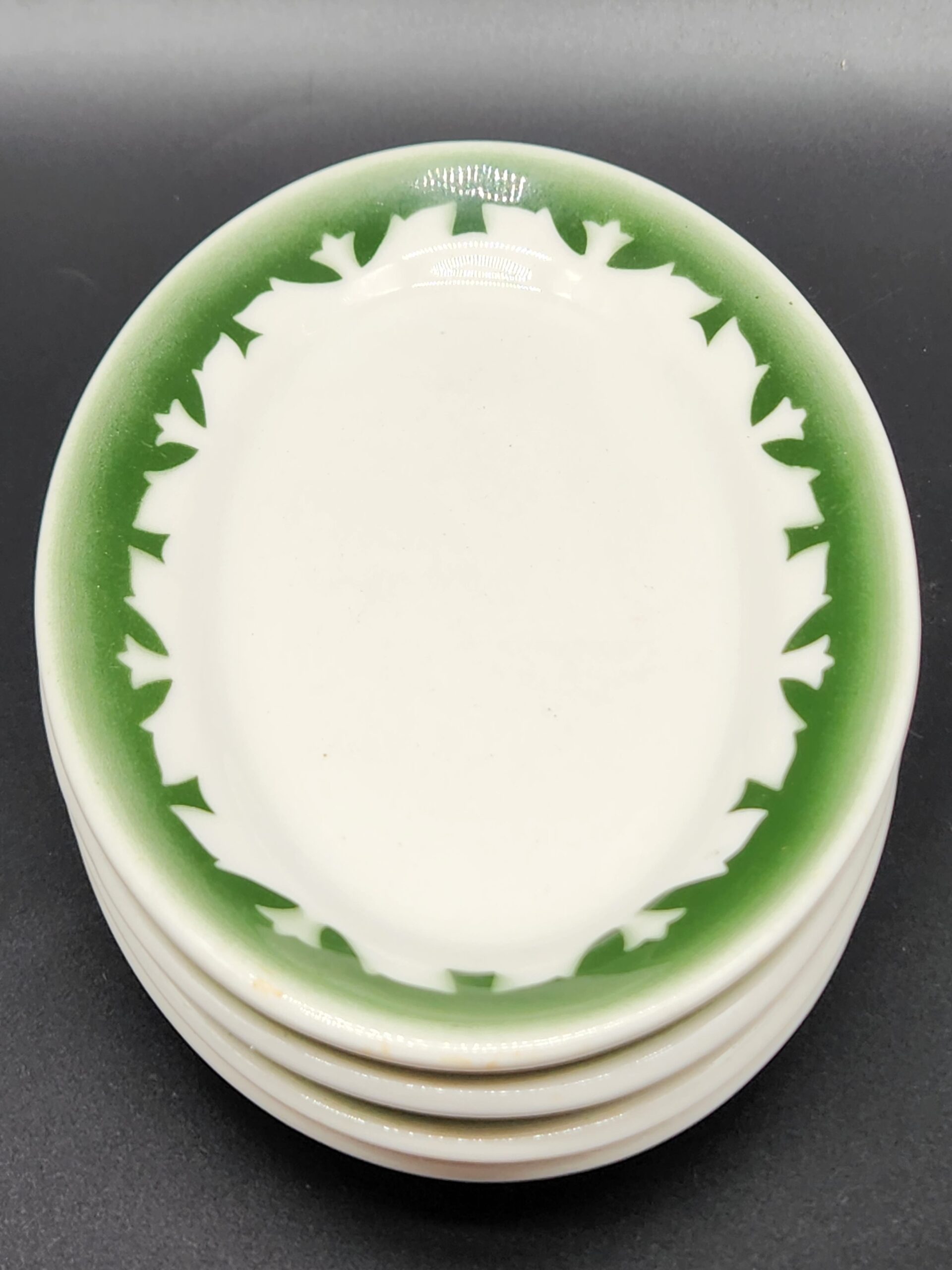 Vintage Jackson China Restaurant Ware Oval Mini-Platters - Set of 4 - Image 6