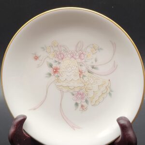 1990 Mikasa Germany "Forever Love" Bone China Plate