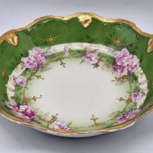 Lewis Straus LS&S Limoges France Art Nouveau Bowl