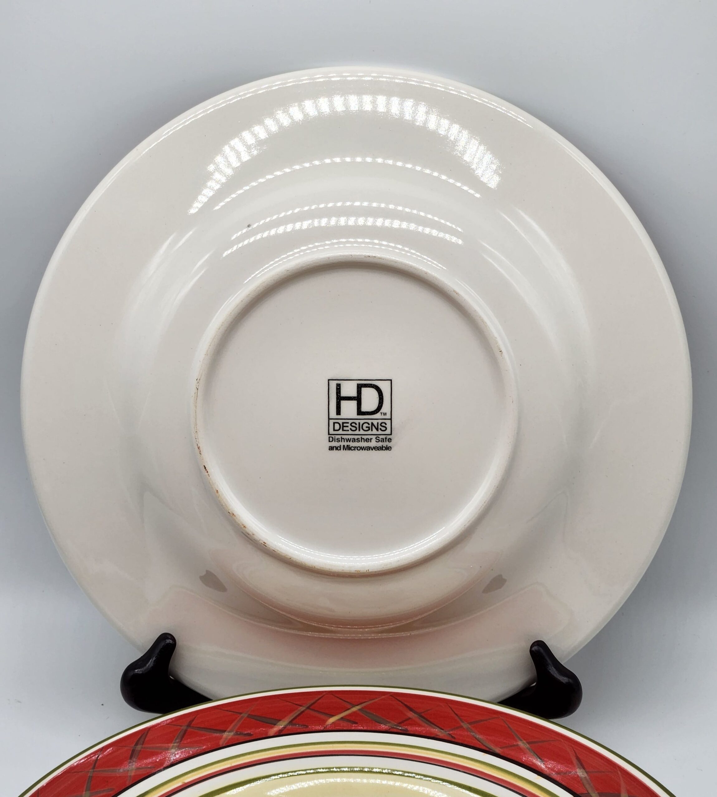 HD Designs "Rafael Rooster" Collection Hand Painted Soup / Pasta Bowls - Set of 4 - Image 6