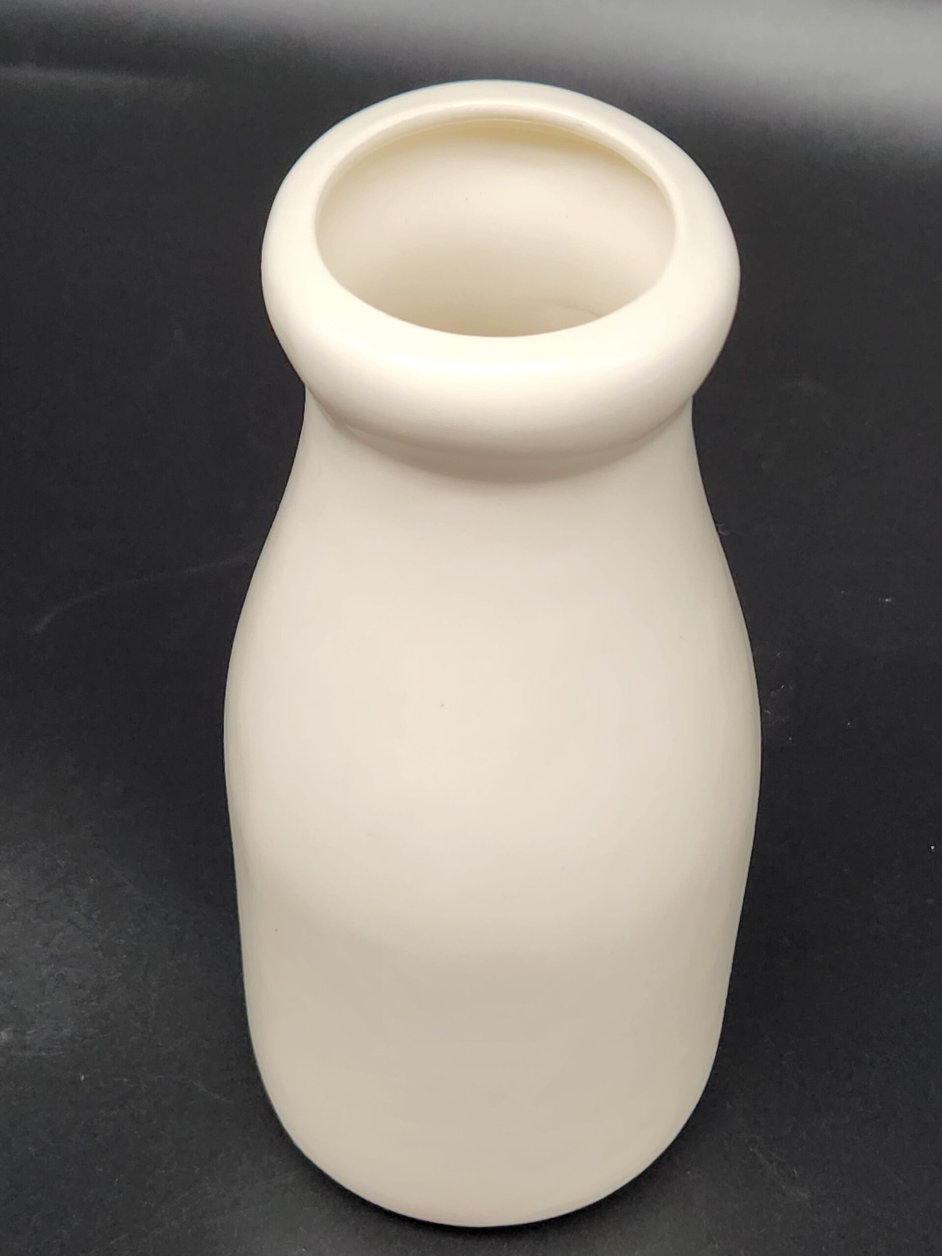 Colby, Wisconsin Local Advertising Pottery Ceramic Farmhouse Milk Bottle - Image 2