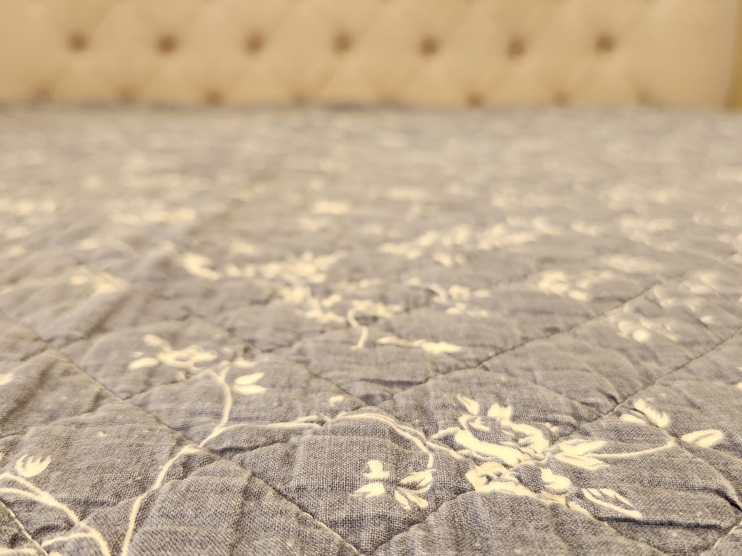 Geneva Floral Quilted and Embroidered Bedspread - Image 9